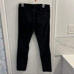 GAP 1969 Always skinny - Black velvet pants - 29 regular